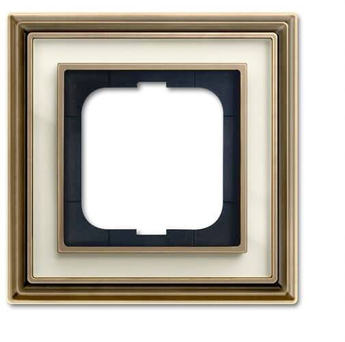 Busch-Jaeger 1fach Rahmen Rahmen Messing 2CKA001754A4653 1 St.