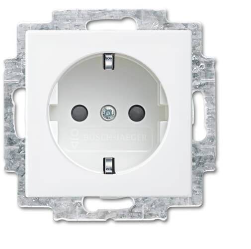 ABB 2CKA002013A5385 Geräteeinsatz IP20 Reinweiß (RAL 9010), Weiß