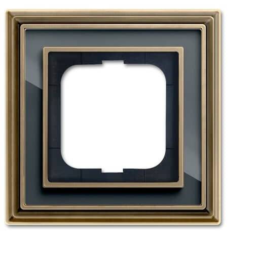 Busch-Jaeger 1fach Rahmen Rahmen Messing 2CKA001754A4658 1 St.