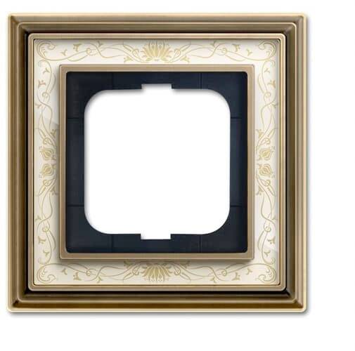 Busch-Jaeger 1fach Rahmen Rahmen Messing 2CKA001754A4663 1 St.