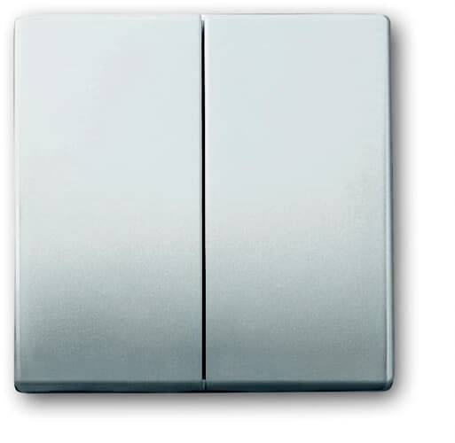 Busch-Jaeger Abdeckung Serientaster Edelstahl 2CKA001751A2962 1St.