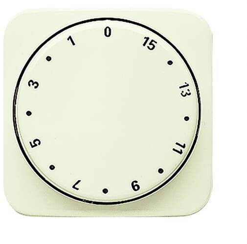 Busch-Jaeger Abdeckung Zeitschaltuhr Duro 2000 SI Creme-Weiß, Perlweiß 2CKA001753A6059 1St.