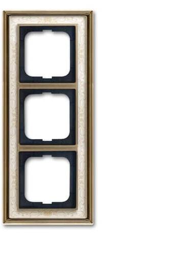 Busch-Jaeger 3fach Rahmen Rahmen Messing 2CKA001754A4665 1 St.