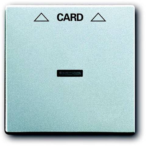 Busch-Jaeger Abdeckung Cardschalter Future Linear Aluminium, Weißaluminium (RAL 9006) 2CKA001710A3670 1St.