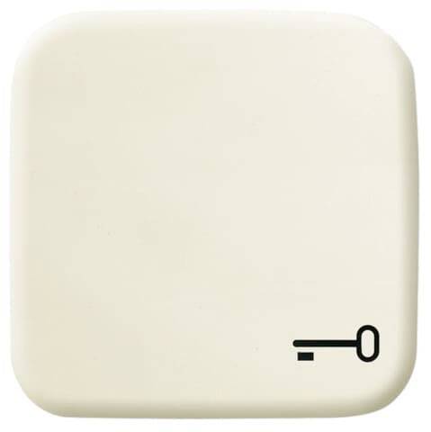 Busch-Jaeger Abdeckung Symbolwippe "Schlüssel" Duro 2000 SI Perlweiß, Creme-Weiß 2CKA001731A0298 1 St.