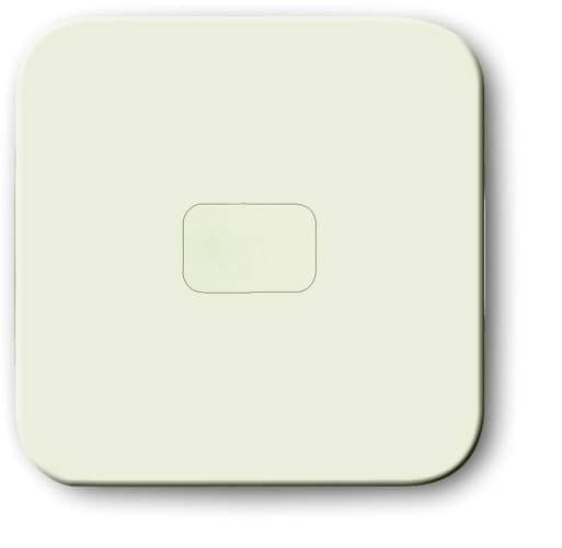 Busch-Jaeger Abdeckung Ausschalter, Wechselschalter, Kreuzschalter, Taster Creme-Weiß, Perlweiß 2CKA001434A0448 1St.