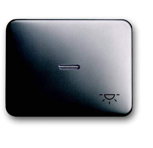 Busch-Jaeger Abdeckung Symbolwippe "Licht" Alpha exclusiv, Alpha Nea Platin 2CKA001751A1633 1St.