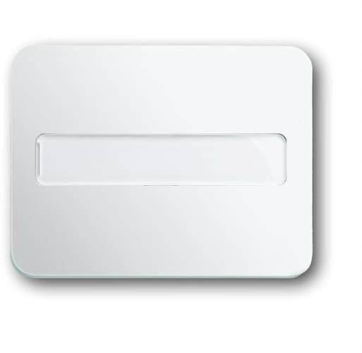 Busch-Jaeger Abdeckung Ausschalter, Wechselschalter, Kreuzschalter, Taster Weiß, Verkehrsweiß 2CKA001751A2292 1St.