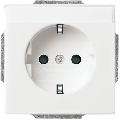 ABB 2CKA002011A3727 Geräteeinsatz IP20 Weiß, Verkehrsweiß