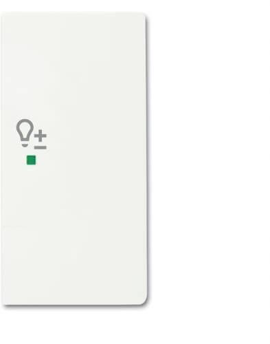 Busch-Jaeger 2fach Abdeckung free@home Weiß, Verkehrsweiß 2CKA006220A0491 1St.