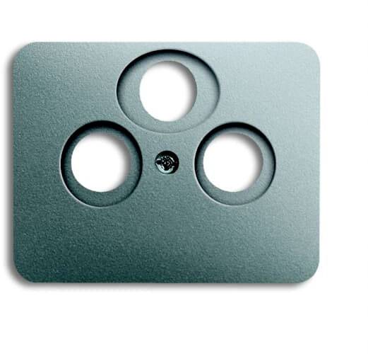 Busch-Jaeger Abdeckung SAT-Steckdose Titan 2CKA001724A2797 1St.