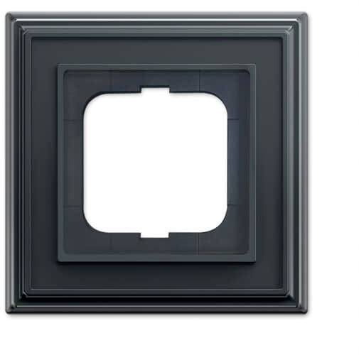 Busch-Jaeger 1fach Rahmen Rahmen Schwarz-Grau, Anthrazit 2CKA001754A4678 1 St.