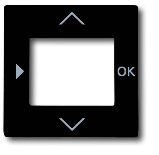 Busch-Jaeger Abdeckung Jalousie-Schalter, Jalousie-Schalter/-Taster Future Linear Anthrazit, Schwarz-Grau 2CKA006430A0303 1 St.