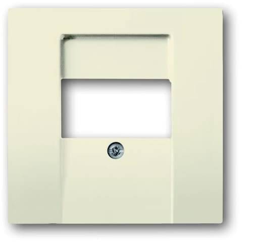 Busch-Jaeger Abdeckung TAE-Steckdose Perlweiß, Creme-Weiß 2CKA001710A3144 1 St.