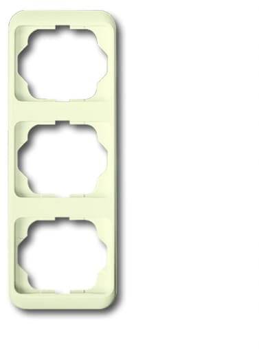 Busch-Jaeger 3fach Rahmen Rahmen Perlweiß, Creme-Weiß 2CKA001754A3765 1 St.