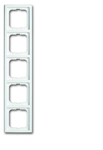 Busch-Jaeger 5fach Rahmen Rahmen Future Linear Verkehrsweiß, Weiß 2CKA001754A4177 1 St.
