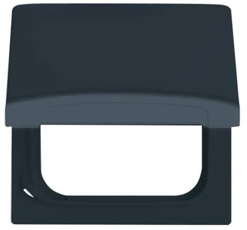 Busch-Jaeger Abdeckung Allwetter 44 (IP44) Anthrazit, Schwarz-Grau 2CKA001710A1936 1 St.