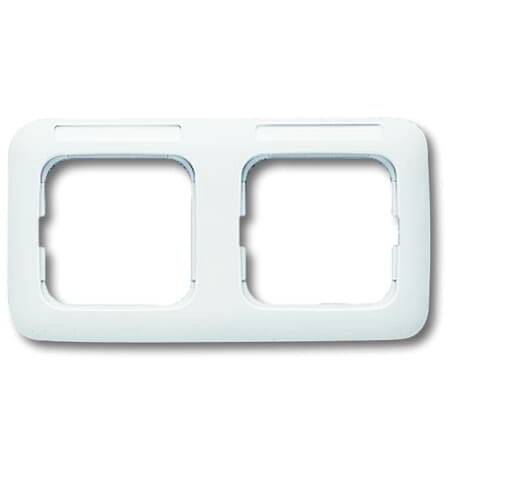 Busch-Jaeger 2fach Rahmen Rahmen Weiß, Reinweiß (RAL 9010) 2CKA001754A2171 1St.