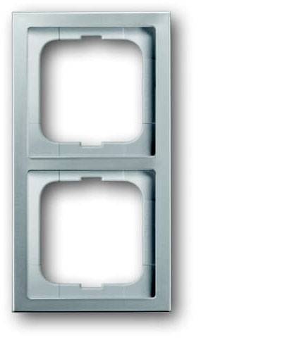 Busch-Jaeger 2fach Rahmen Rahmen Edelstahl 2CKA001754A4318 1 St.