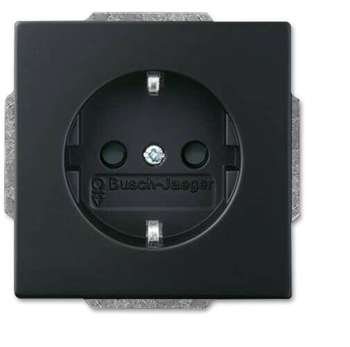 ABB 2CKA002013A5331 Geräteeinsatz IP20 Schwarz, Tiefschwarz (RAL 9005)