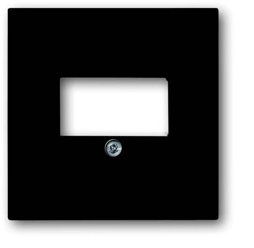 Busch-Jaeger Abdeckung TAE-Steckdose Tiefschwarz (RAL 9005), Schwarz 2CKA001710A3903 1St.