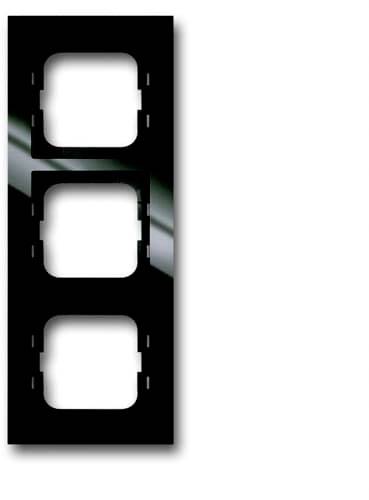 Busch-Jaeger 3fach Rahmen Rahmen Axcent Schwarz 2CKA001754A4468