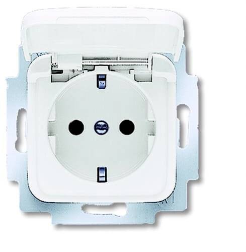 ABB 2CKA002013A5314 Geräteeinsatz IP20 Reinweiß (RAL 9010), Weiß