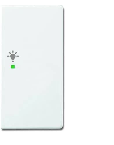 Busch-Jaeger 2fach Abdeckung Symbolwippe "Licht" free@home Verkehrsweiß, Weiß 2CKA006220A0064 1 St.