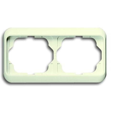 Busch-Jaeger 2fach Rahmen Rahmen Creme-Weiß, Perlweiß 2CKA001754A3799 1 St.