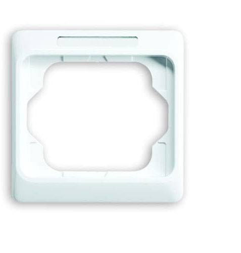 Busch-Jaeger 1fach Rahmen Rahmen Verkehrsweiß, Weiß 2CKA001754A4065 1St.