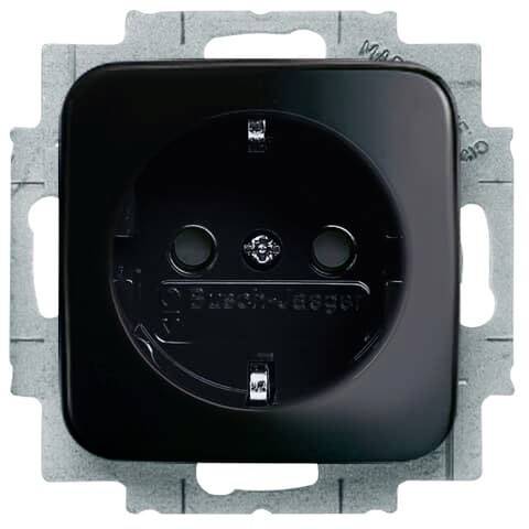 ABB 2CKA002013A4706 Geräteeinsatz IP20 Schwarz, Tiefschwarz (RAL 9005)