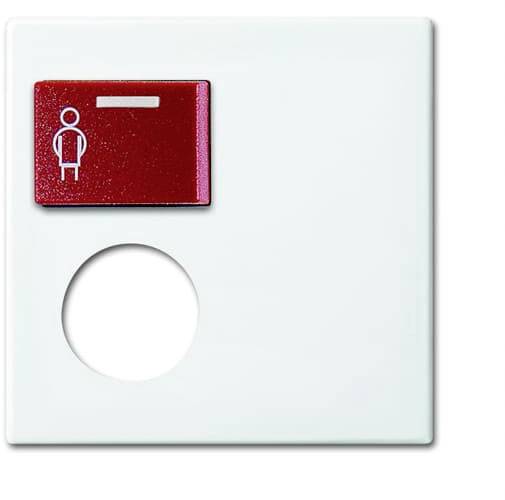 Busch-Jaeger Abdeckung Weiß, Reinweiß (RAL 9010) 2CKA001724A4346 1St.