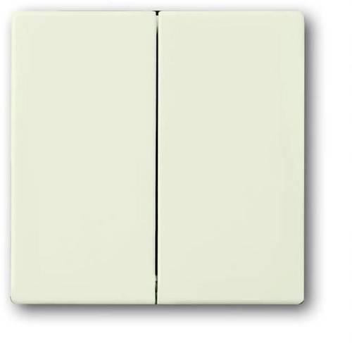 Busch-Jaeger Abdeckung Serientaster Perlweiß, Creme-Weiß 2CKA001751A2744
