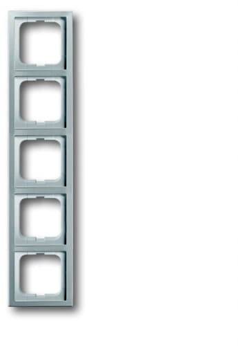 Busch-Jaeger 5fach Rahmen Rahmen Edelstahl 2CKA001754A4321 1 St.