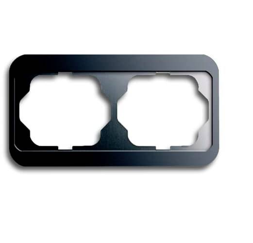 Busch-Jaeger 2fach Rahmen Rahmen Platin 2CKA001754A1629