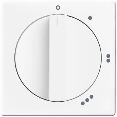 Busch-Jaeger Abdeckung Dreistufen-Schalter Axcent Weiß, Verkehrsweiß 2CKA001710A3646 1St.