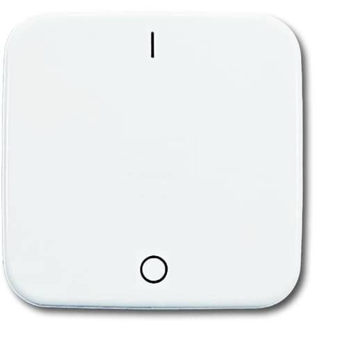 Busch-Jaeger Abdeckung Taster Reinweiß (RAL 9010), Weiß 2CKA001731A0884 1St.