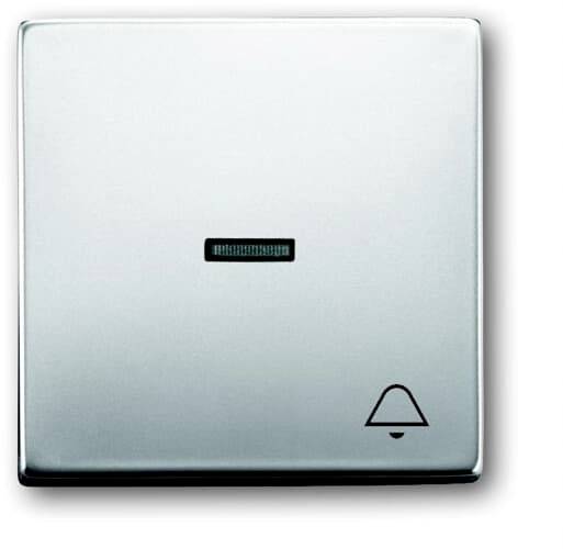 Busch-Jaeger Abdeckung Symbolwippe "Klingel" Pur Edelstahl Edelstahl 2CKA001751A2959 1 St.