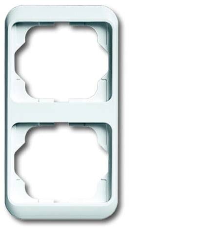 Busch-Jaeger 2fach Rahmen Rahmen Verkehrsweiß, Weiß 2CKA001754A2726 1 St.