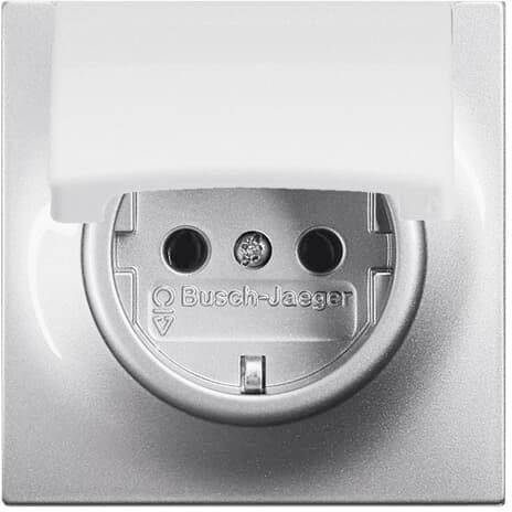 ABB 2CKA002018A1489 Geräteeinsatz IP20 Aluminium, Weißaluminium (RAL 9006)