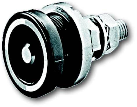 ABB 2CKA000471A0037 Schutzkontakt-Stecker Schwarz