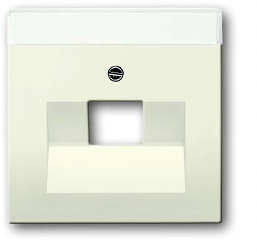 Busch-Jaeger Abdeckung UAE-/IAE-/ISDN-Steckdose Perlweiß, Creme-Weiß 2CKA001710A3147 1 St.