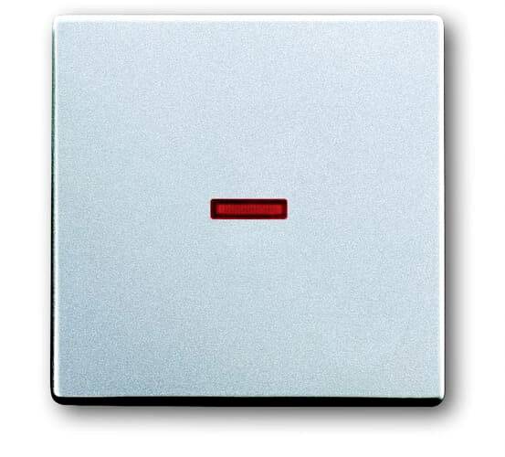 Busch-Jaeger Abdeckung Taster Weißaluminium (RAL 9006), Aluminium 2CKA001751A2945 1St.