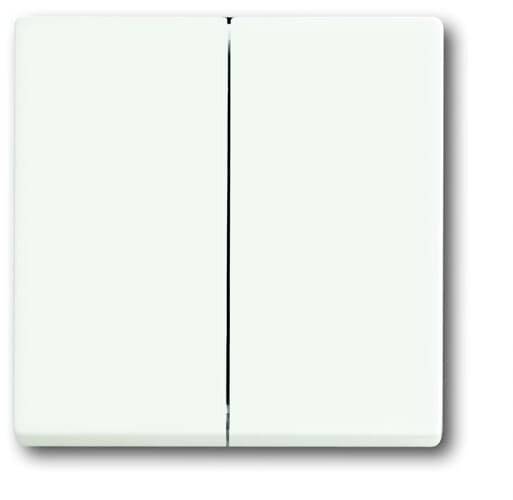 Busch-Jaeger Abdeckung Serientaster Weiß, Verkehrsweiß 2CKA001751A3024 1 St.