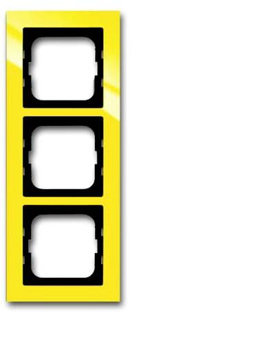 Busch-Jaeger 3fach Rahmen Rahmen Zinkgelb, Gelb 2CKA001754A4336 1St.