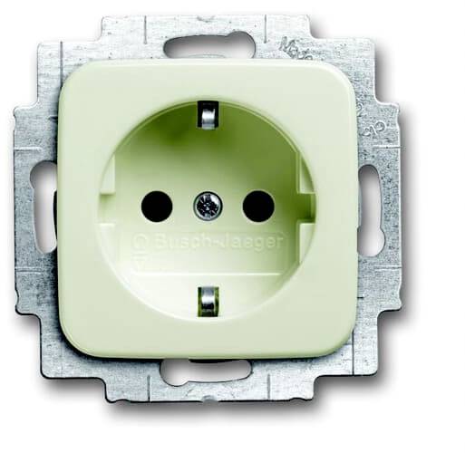 ABB 2CKA002013A5312 Geräteeinsatz IP20 Perlweiß, Creme-Weiß