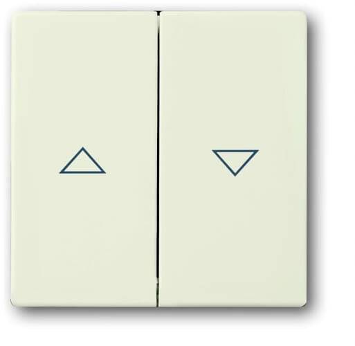 Busch-Jaeger Abdeckung Jalousie-Schalter Creme-Weiß, Perlweiß 2CKA001751A2748 1St.