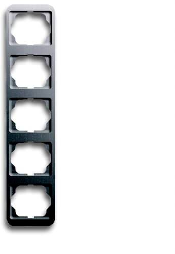 Busch-Jaeger 5fach Rahmen Rahmen Platin 2CKA001754A1694 1St.