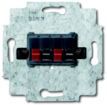 ABB 2CKA000230A0404 Lautsprecher-Anschluss IP20 Tiefschwarz (RAL 9005), Schwarz