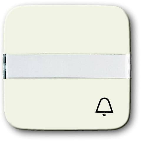 Busch-Jaeger Abdeckung Symbolwippe "Klingel" Perlweiß, Creme-Weiß 2CKA001731A0629 1 St.
